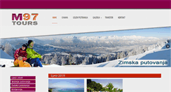 Desktop Screenshot of m97tours.com